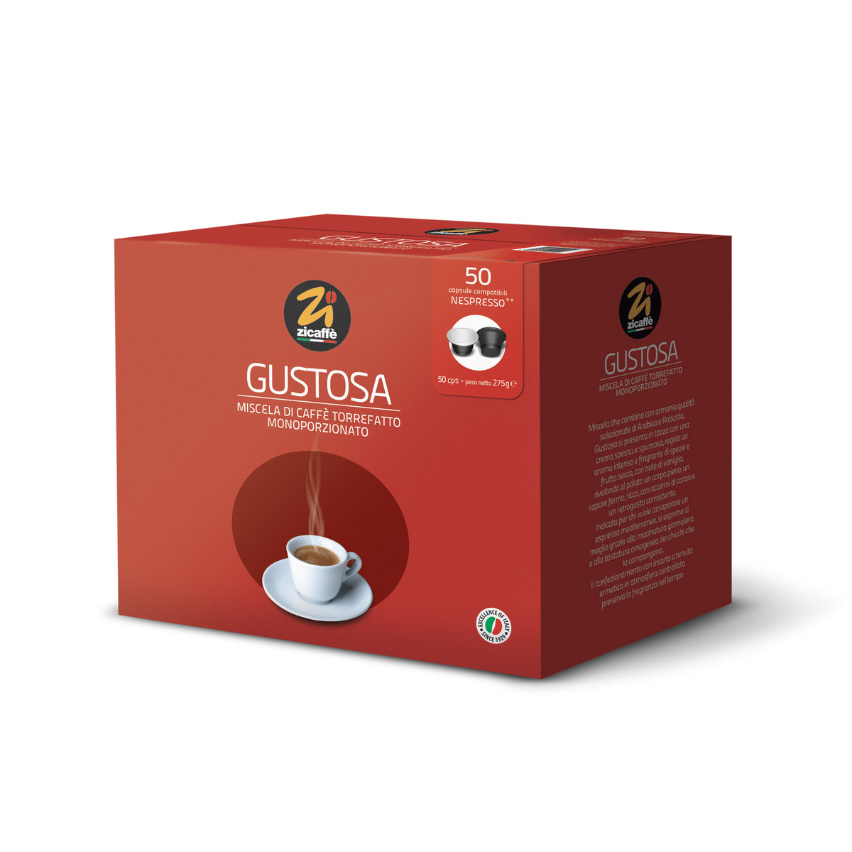 Kimbo - Espresso Barista 100% Arabica - Coffee Capsules Nespresso