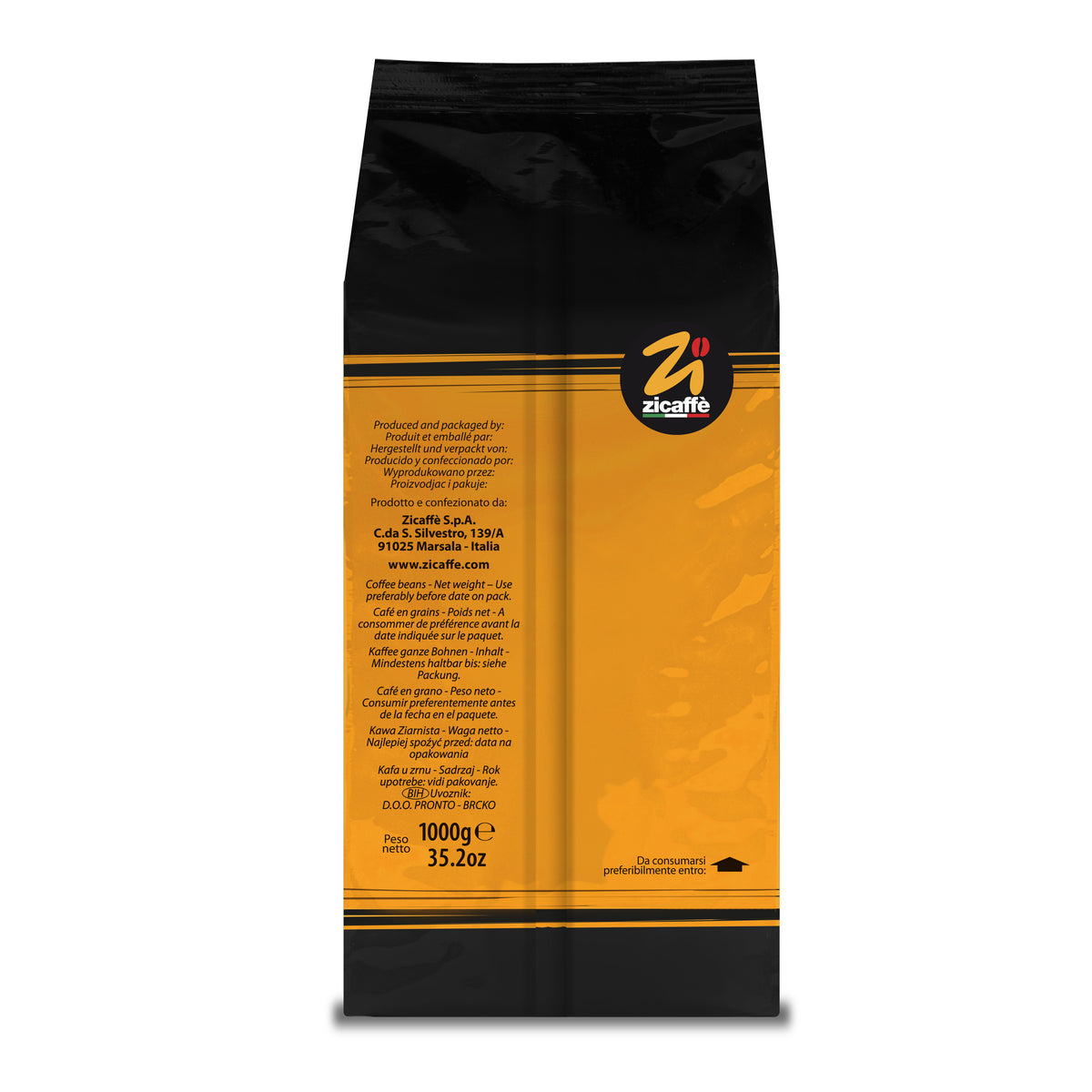 Zicaffè – Linea Espresso – Caffè in grani (1000 g)
