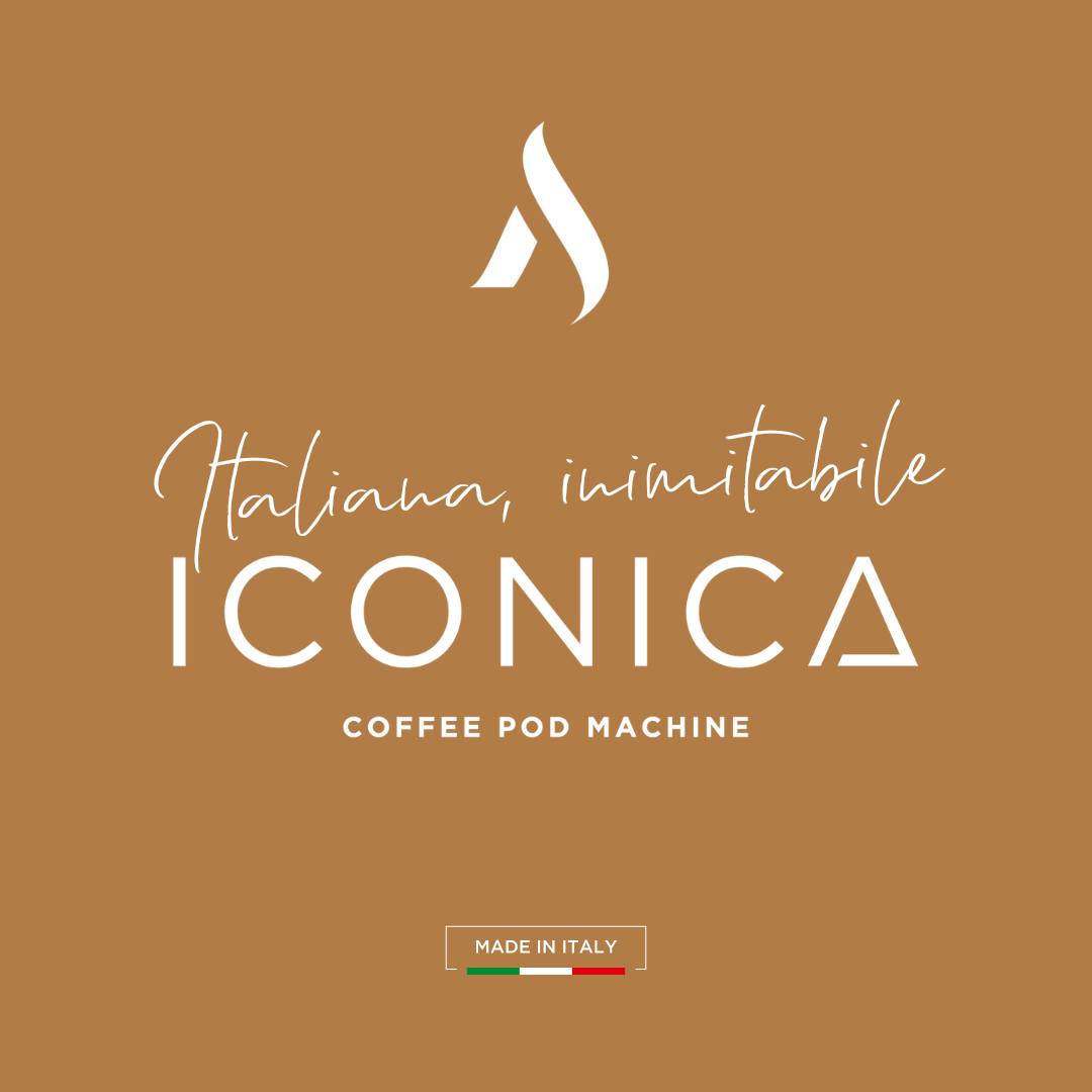 Aroma Iconica Naomi - Matt Black - Kaffeemaschine für E.S.E. Pads