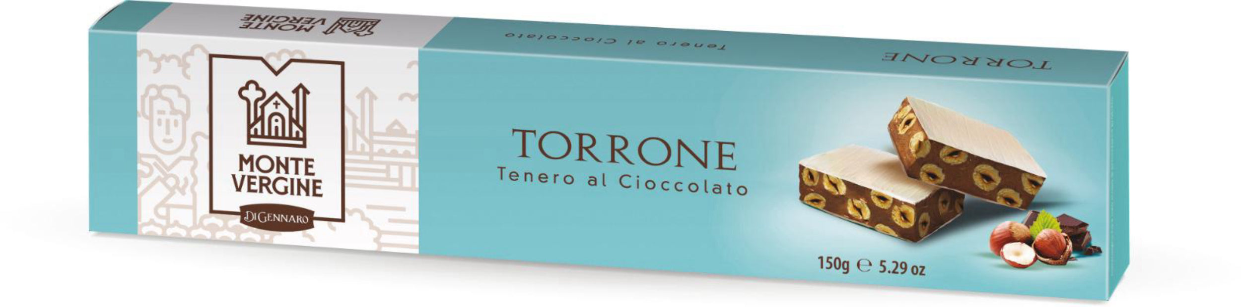 Di Gennaro - Torrone morbido al Cioccolato - Astuccio 150g