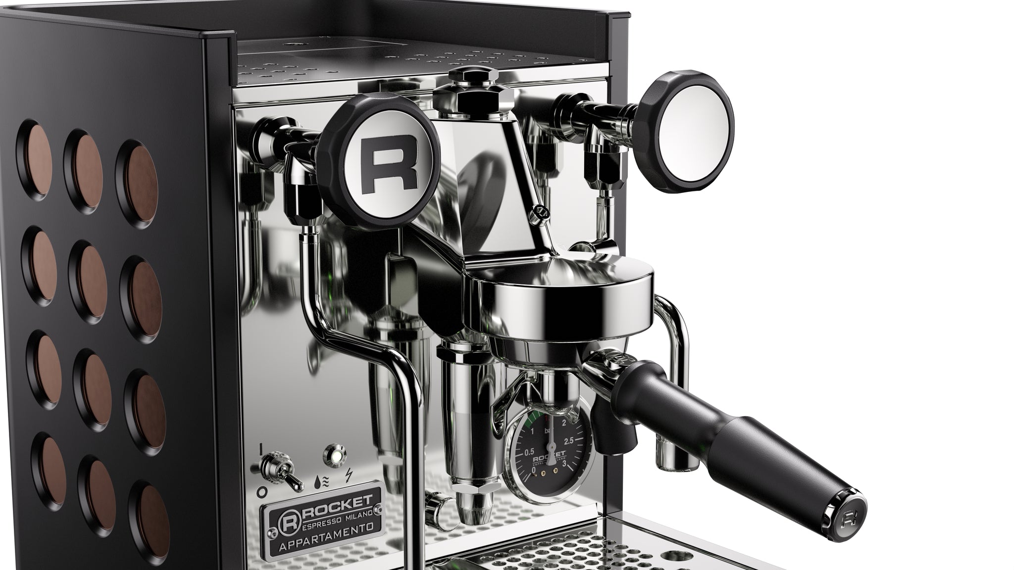Rocket Appartamento TCA Schwarz-Kupfer
