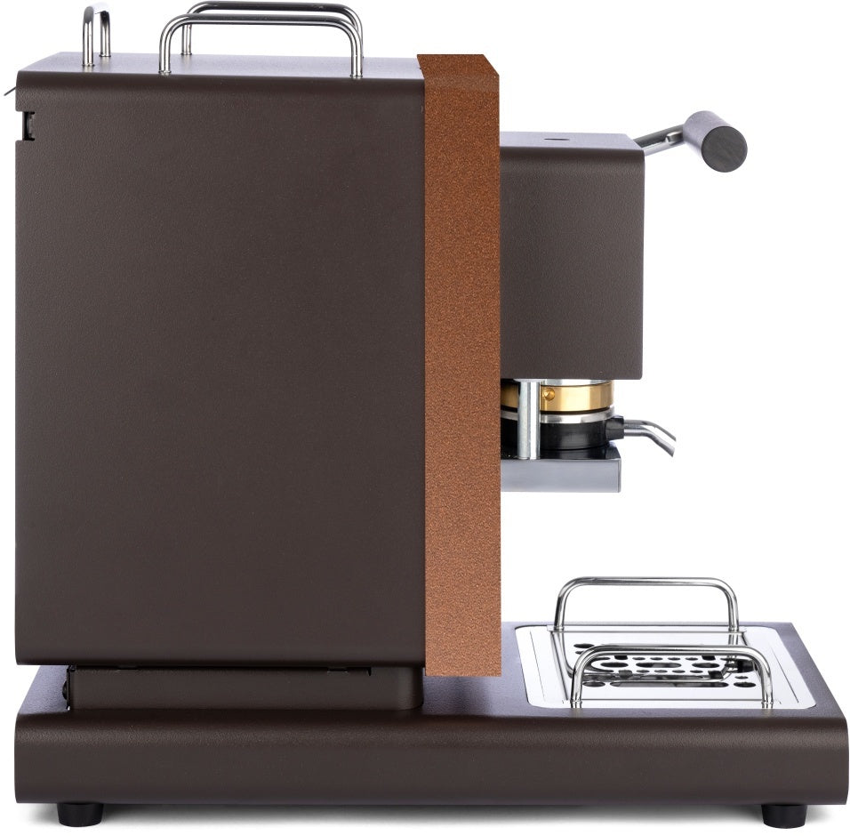Aroma Iconica Mina - matt darkbrown/copper - Kaffeemaschine für E.S.E. Pads
