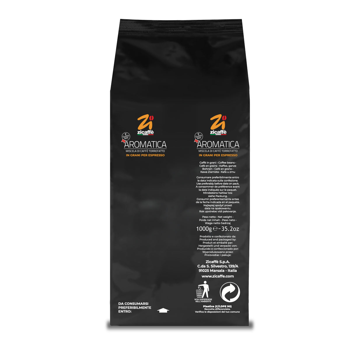 Zicaffè – Espresso Line – Coffee Beans (1000 g)