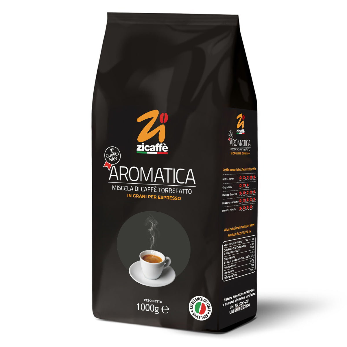 Zicaffè – Espresso Line – Coffee Beans (1000 g)