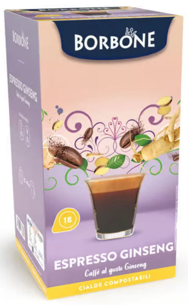 Borbone – Caffè al Ginseng – E.S.E. Pads