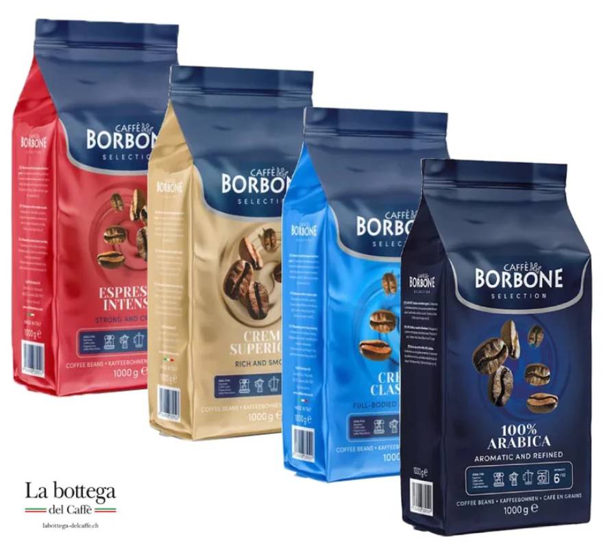 Caffé Borbone - Degustationsset Selection - Kaffeebohnen