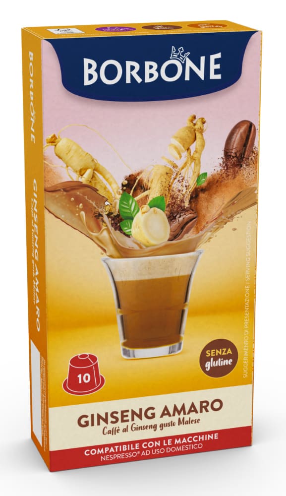 Borbone - Caffe al Ginseng Amaro - Kapseln