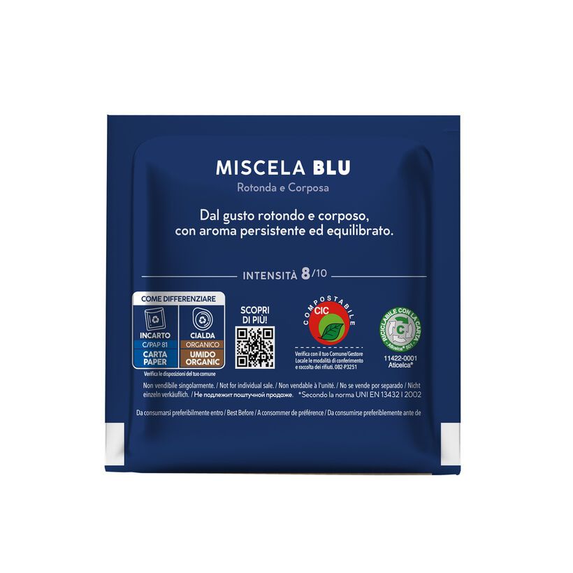 Caffè Borbone – Miscela Blu – E.S.E. Pads (150 Stk.)