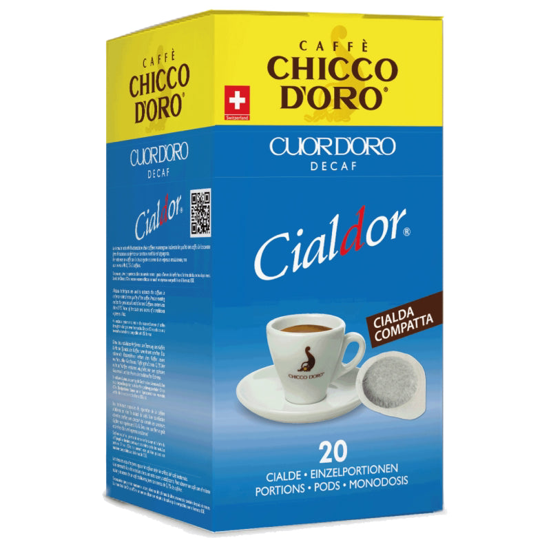 Chicco d’Oro - Cialdor L-Oro Cuor d'Oro Koffeinfrei - E.S.E. Pads