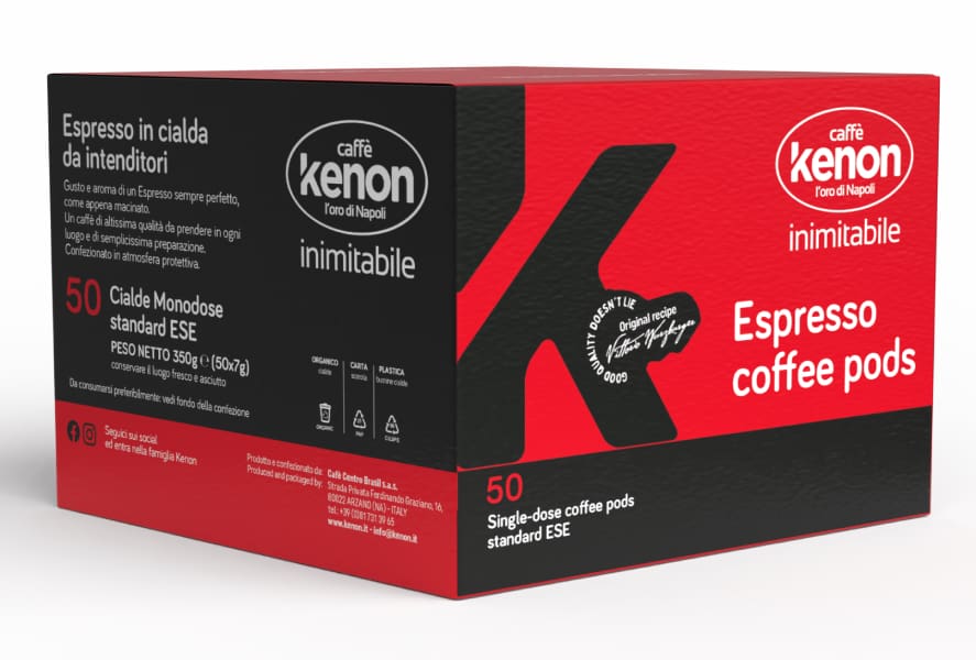 Caffè Kenon L’Oro di Napoli E.S.E. Pad 44 mm