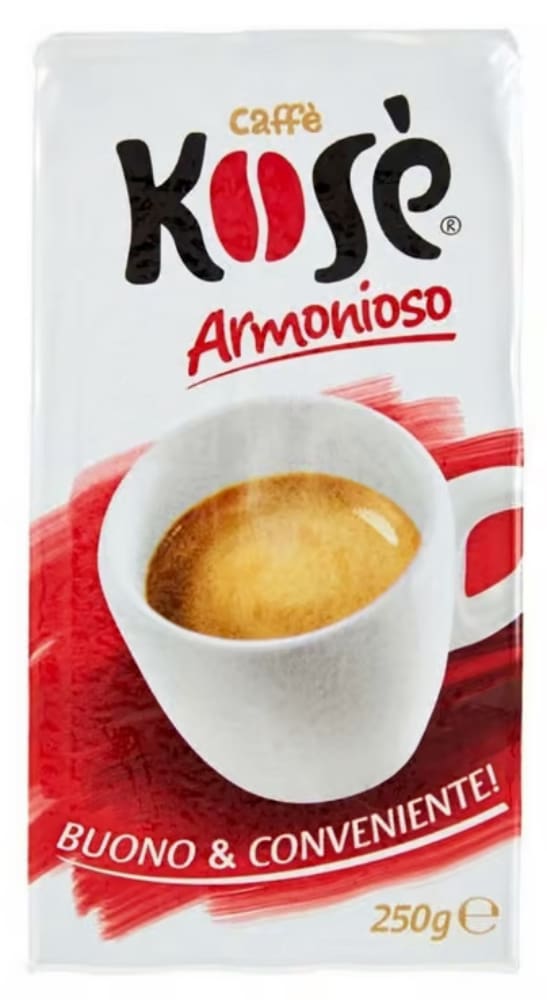 Caffè Kosé by Kimbo - Armonioso - Gemahlen - 4 x 250g