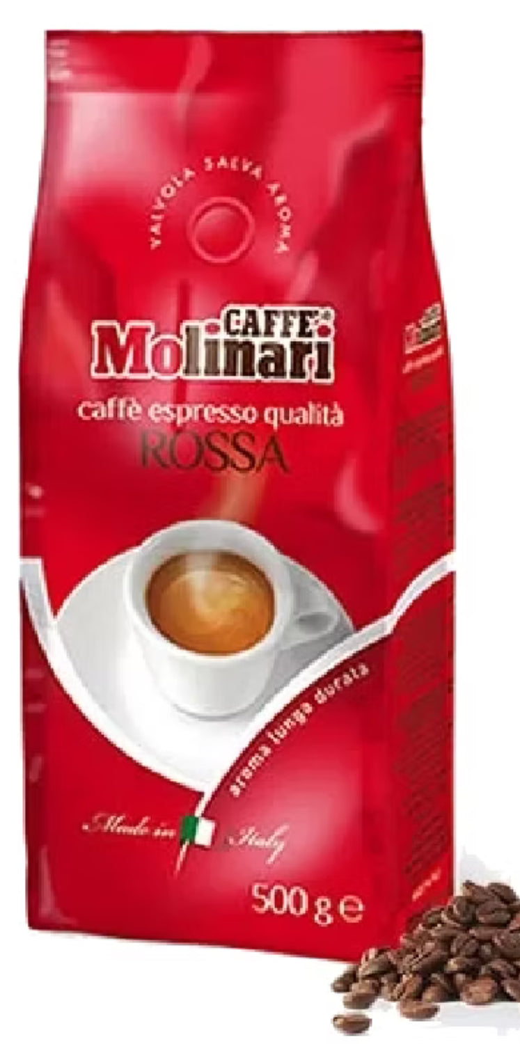 Caffé Molinari - Qualità Rossa - Kaffeebohnen