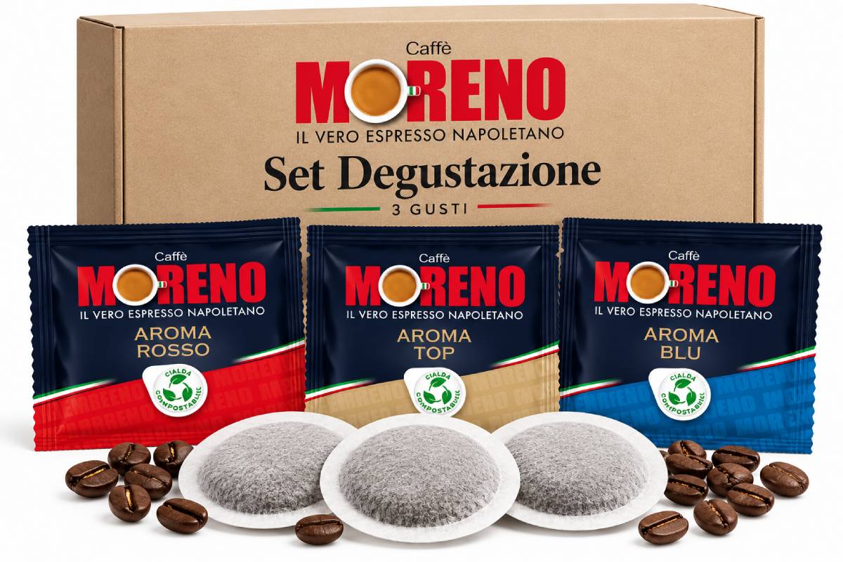 Caffè Moreno – Set degustazione – Cialde E.S.E. 44 mm (30 pz.)