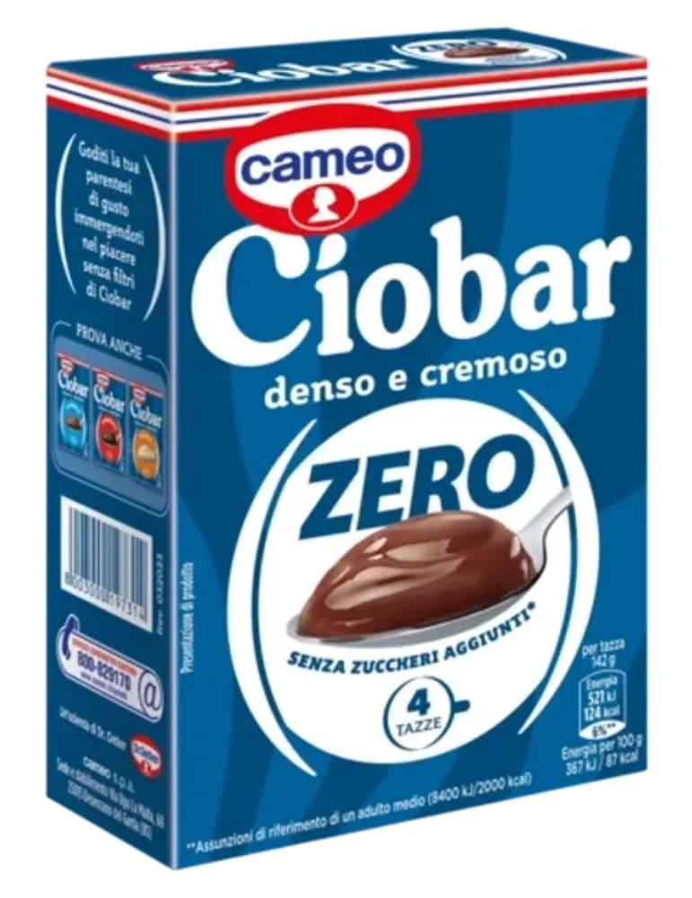 Cameo - Ciobar Zero - 4 Portionen