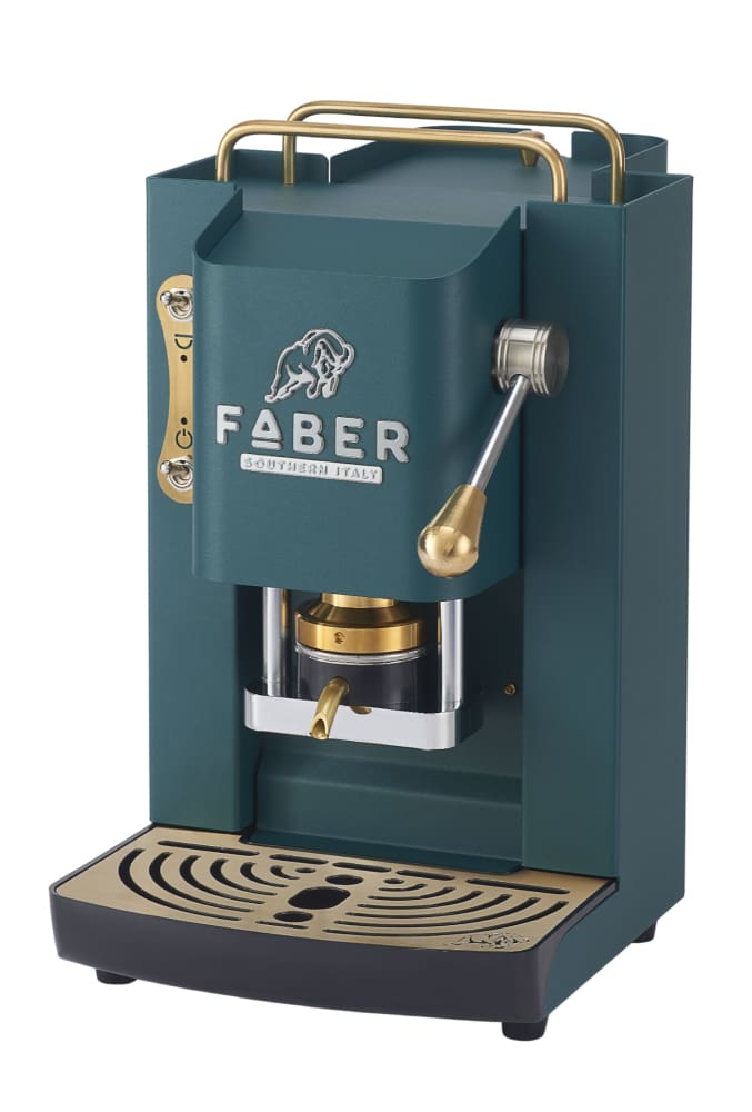 Faber 3.0 - Pro Deluxe British Green - Kaffeemaschine für Pads E.S.E