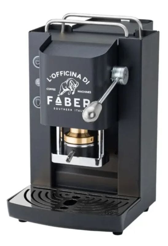 Faber – Pro Deluxe Black & Chrome – Zodiac – Kaffeemaschine für E.S.E.-Pads