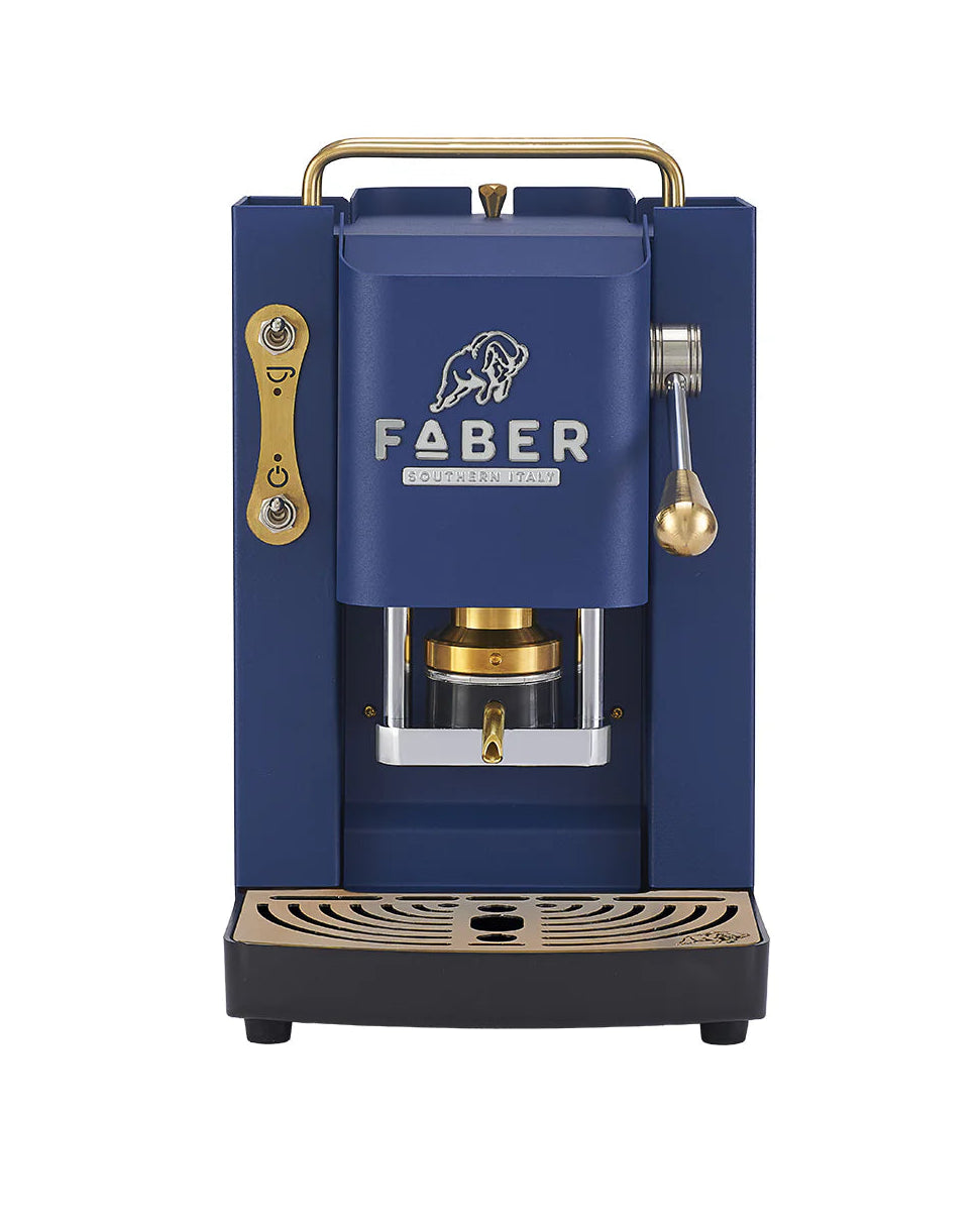 Faber 3.0 - Pro Deluxe Navy Blue - E.S.E Pod Coffee Machine
