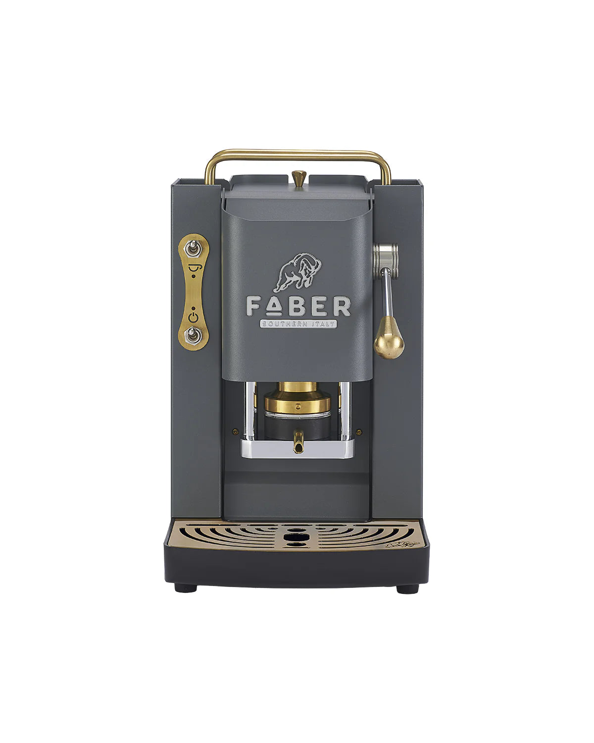 Faber 3.0 - Pro Deluxe Gris Daytona - Machine à café à dosettes E.S.E
