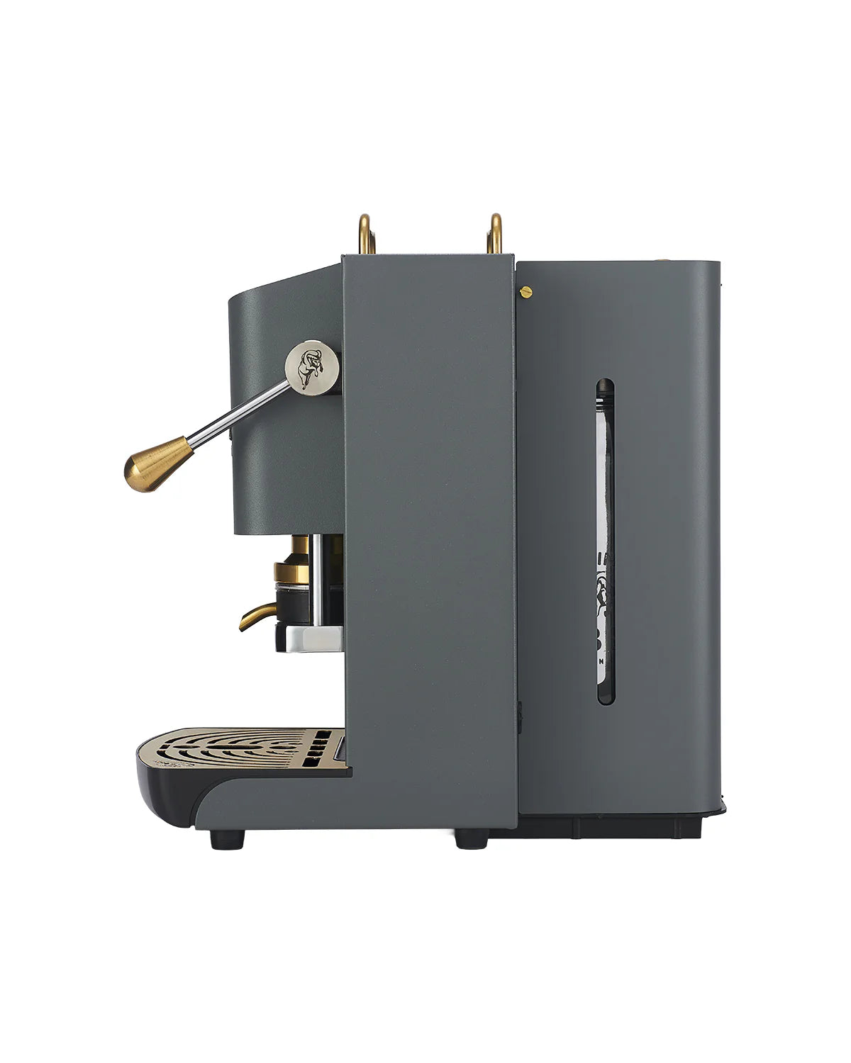 Faber 3.0 - Pro Deluxe Grey Daytona - Kaffeemaschine für Pads E.S.E