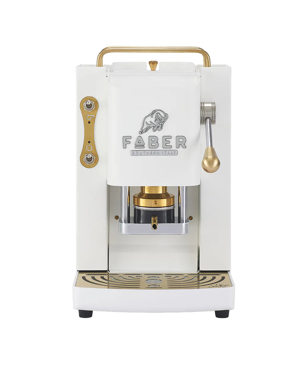 Faber 3.0 - Pro Deluxe Pure White - E.S.E. Pod Coffee Machine