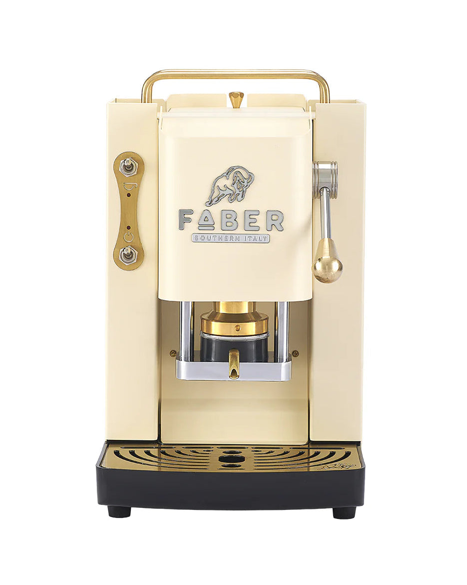 Faber 3.0 - Pro Deluxe Sabbia - Kaffeemaschine für Pads E.S.E