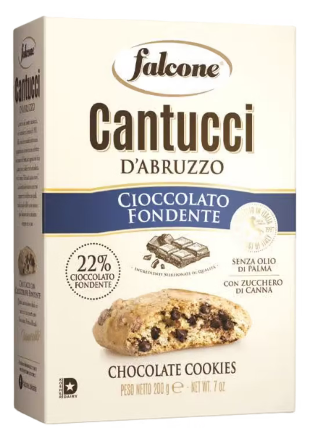 Falcone - Cantucci al Cioccolato Fondente