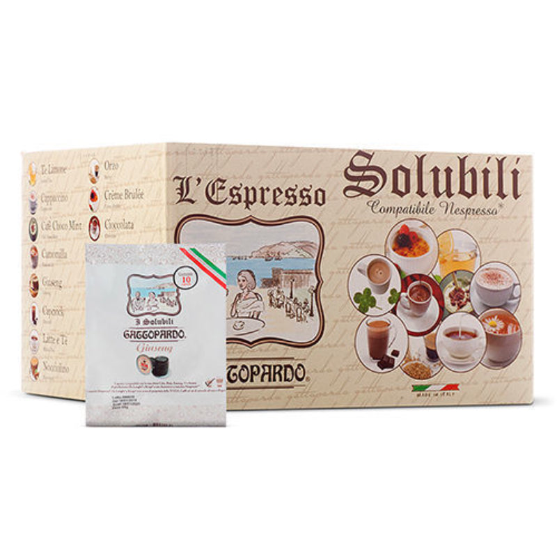 Toda Gattopardo – Ginseng – Kapseln Nespresso Kompatibel