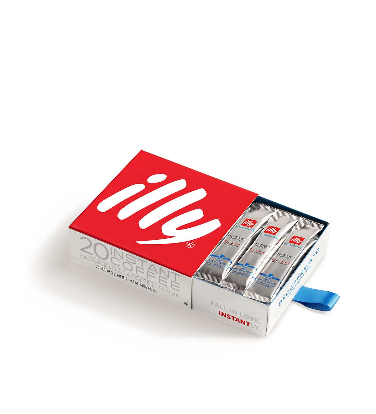 Illy - Koffeinfrei Instant Kaffee - Sticks 2g