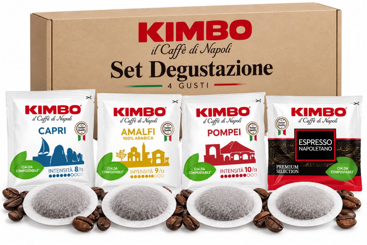 Kimbo – Kit de dégustation – Dosettes E.S.E. (40 pces)