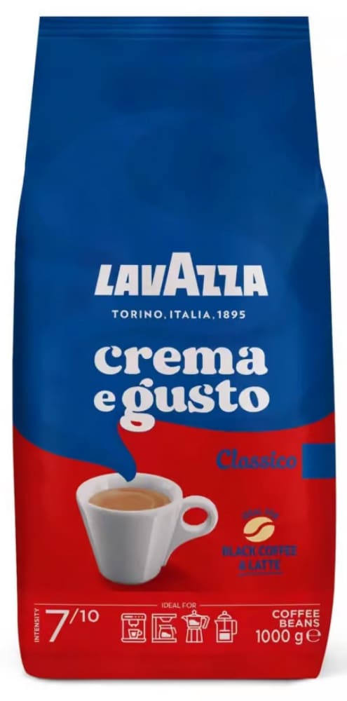 Lavazza Crema e Gusto Classico Kaffeebohnen 1000 g