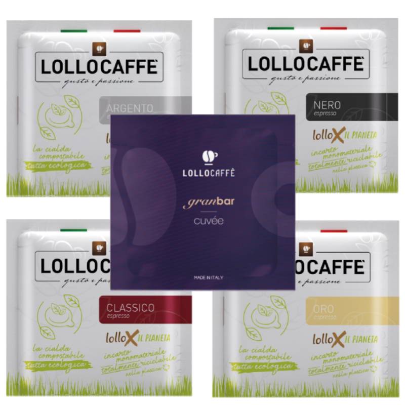 50 Lollo Caffé - Degustationsset - E.S.E. Pads