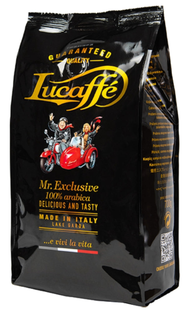 Lucaffè – Mr. Exclusive 100% Arabica – Kaffeebohnen (700g)