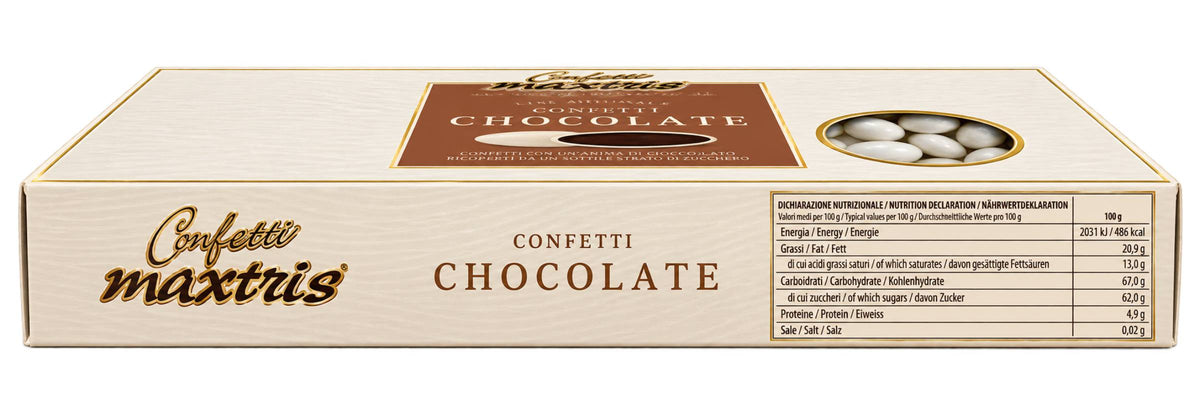 Maxtris – Cuoricini Confetti al Cioccolato (1000 g)