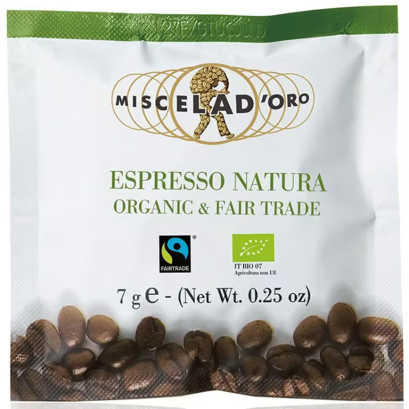 Miscela D’Oro - Espresso Natura Bio - E.S.E. Pads