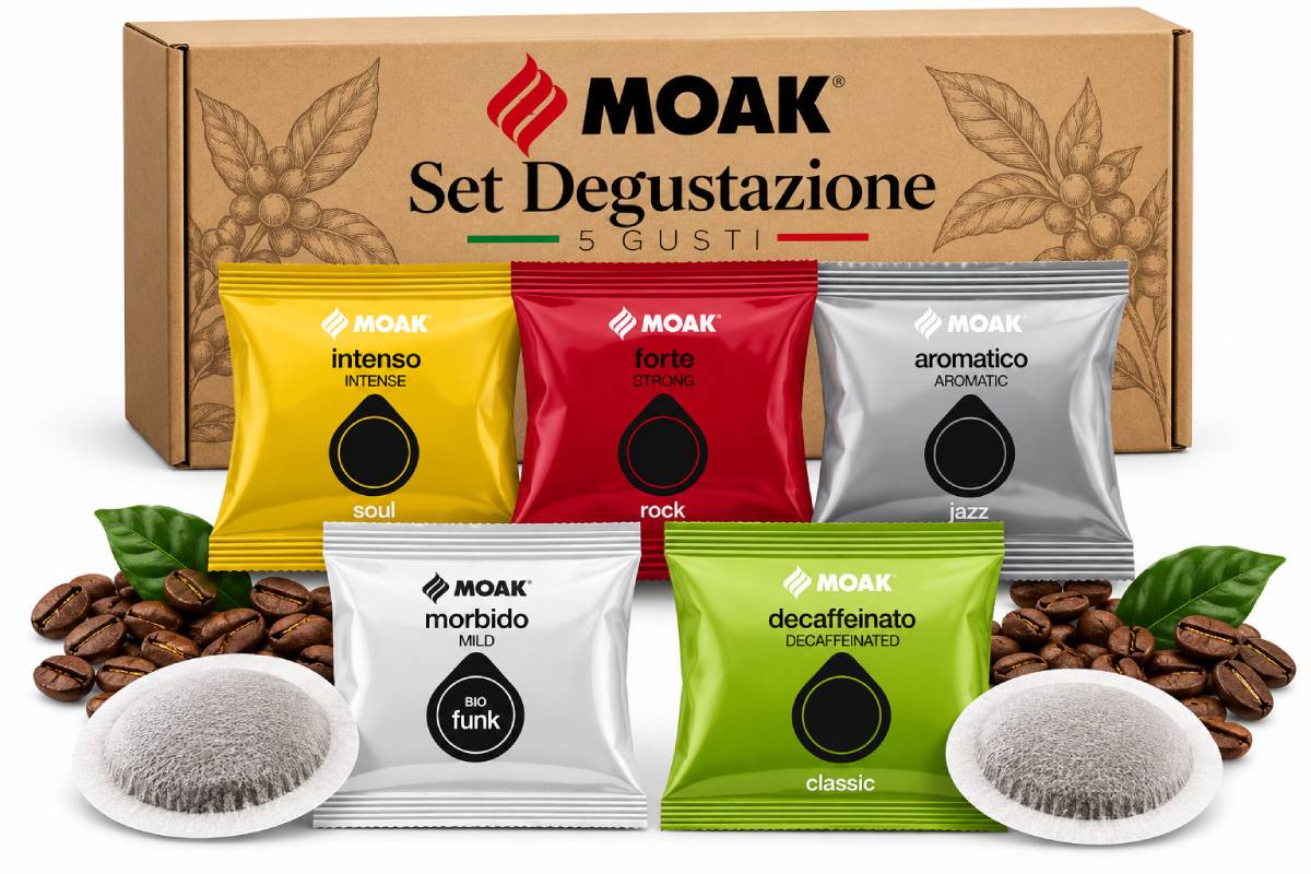 Moak – Degustationsset – E.S.E. Pads (50 Stk.)