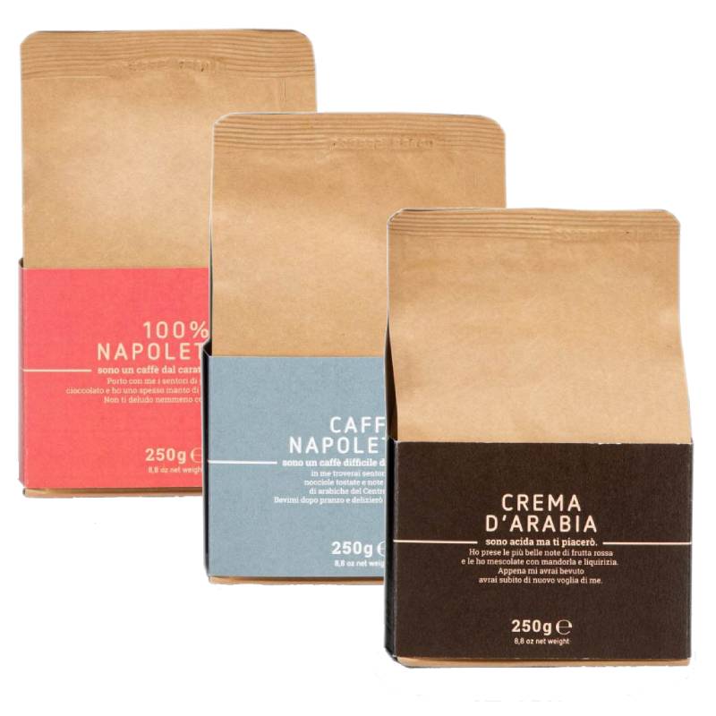 Nurri Caffé - Degustationsset - Kaffeebohnen 750g