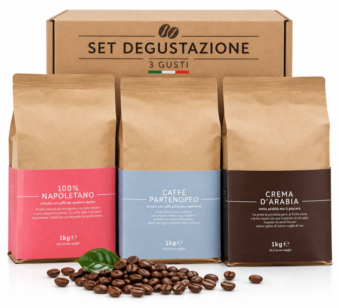 Nurri Caffè – Tasting Set – Coffee Beans (3 × 1000 g)