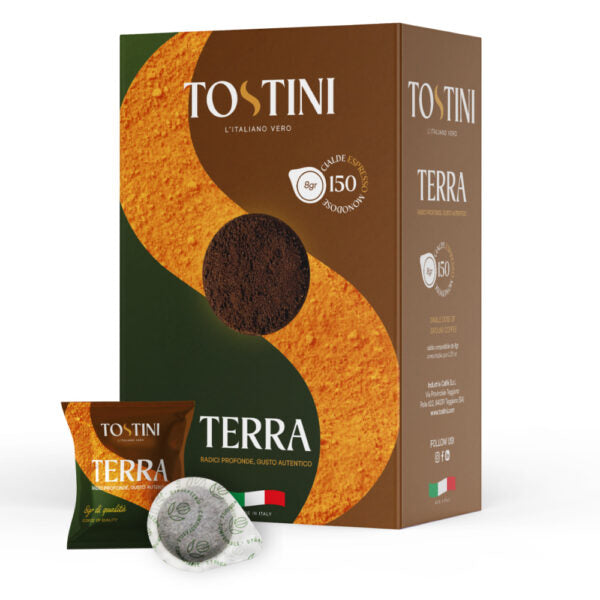 Tostini – Terra – E.S.E. Pads (150 Stk.)