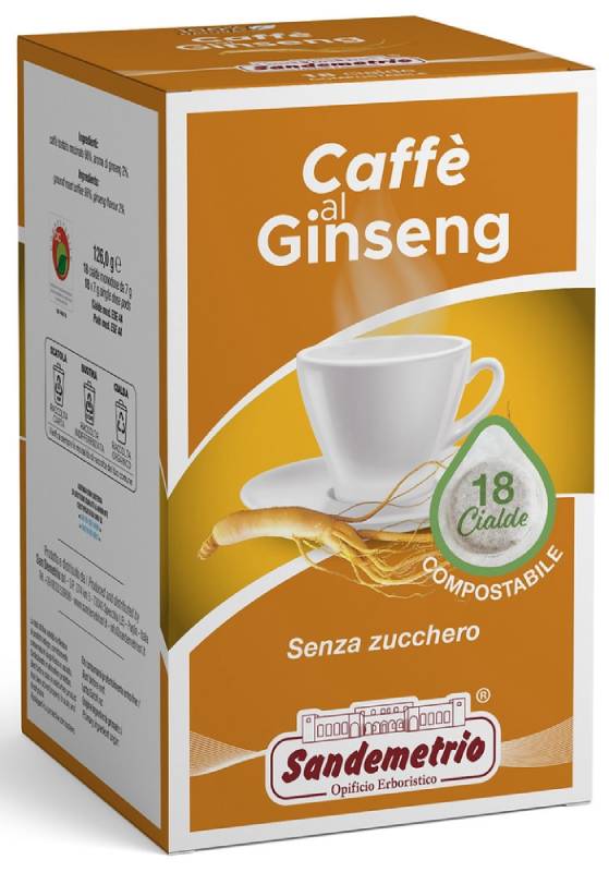 Sandemetrio – Caffé al ginseng – E.S.E. Pads