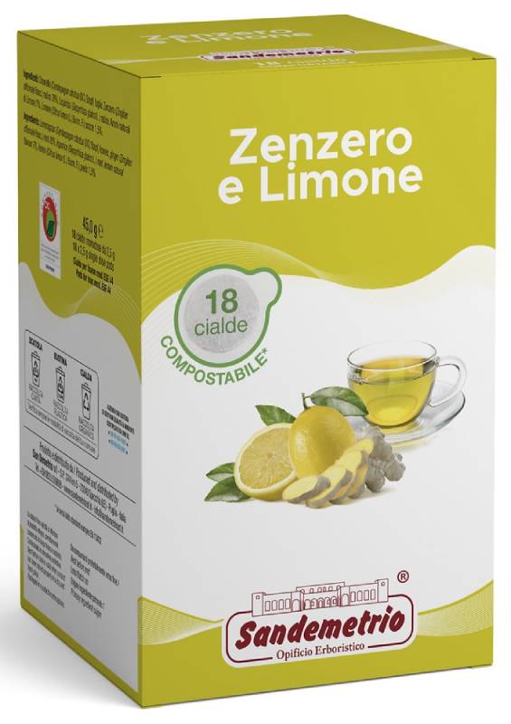 Sandemetrio - Infuso Zenzero e Limone - E.S.E. Pads