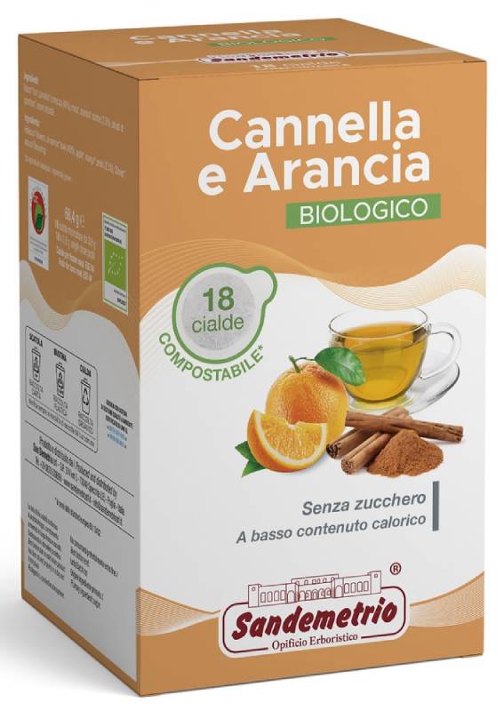 Sandemetrio – Infuso di Cannella e Arancia – E.S.E. Pads