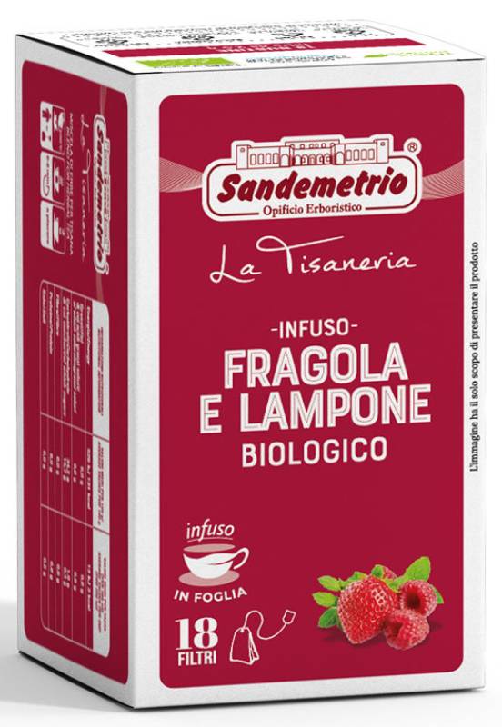 Sandemetrio - Infuso fragole e lampone - E.S.E. Pads