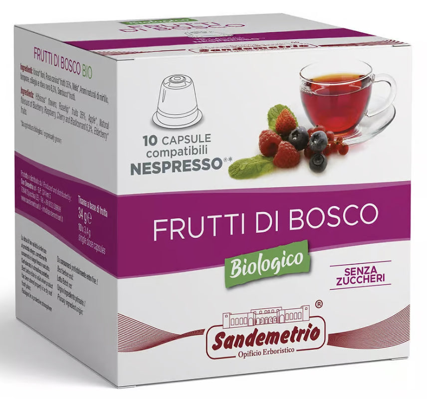 Sandemetrio – Wildbeeren Kräutertee –  Kaffeekapseln