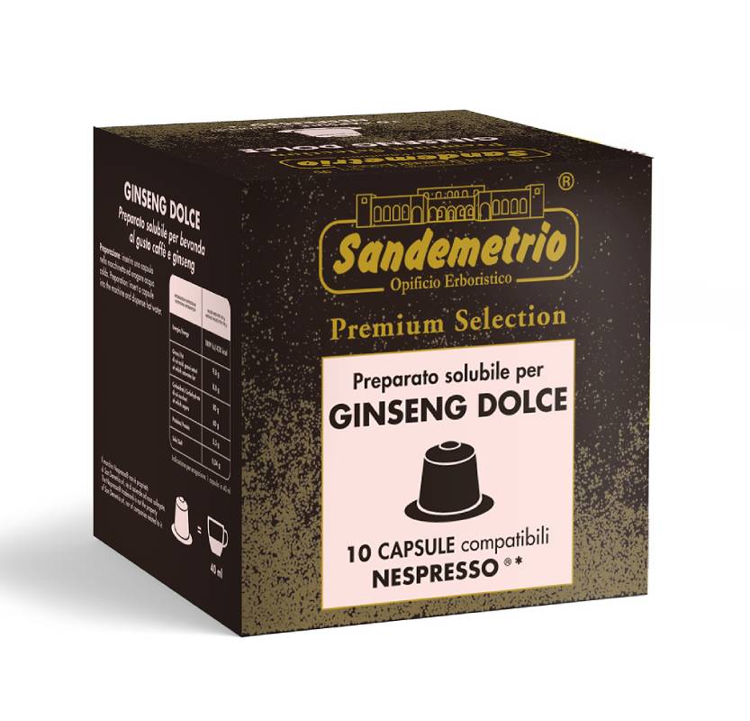 Sandemetrio - Ginseng Dolce - Kaffeekapseln Nespresso