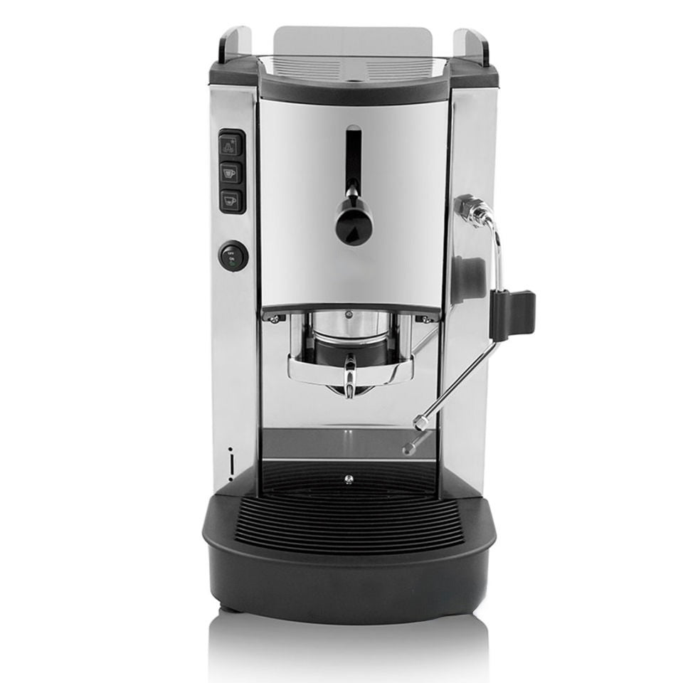 Spinel Pinocchio - Inox mit Dampf dosiert - Kaffeemaschine für Pads E.S.E