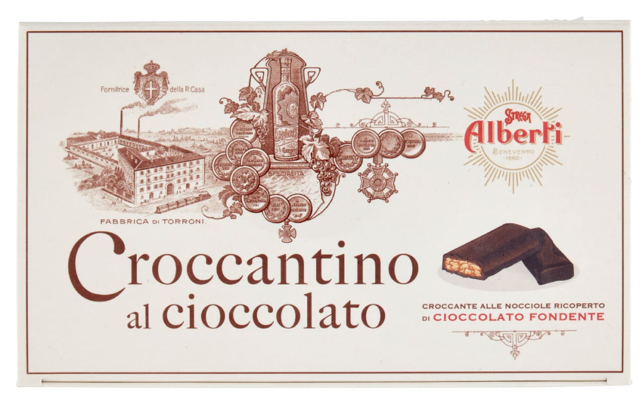 Strega Alberti - Croccantino al cioccolato - Astuccio 300g