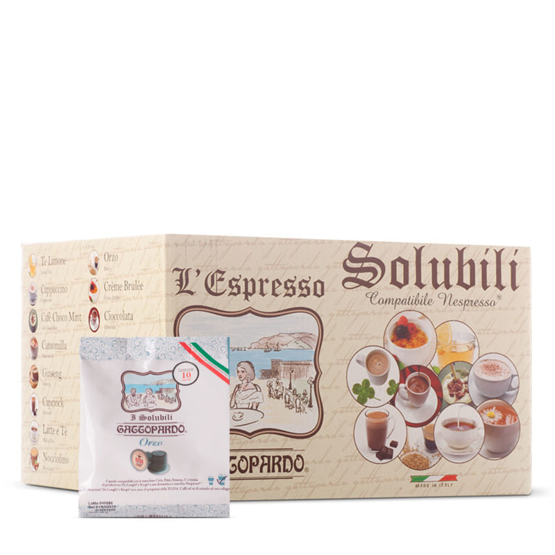 Toda Gattopardo – Orzo – Kaffeekapseln Nespresso® kompatibel (10 Stk.)