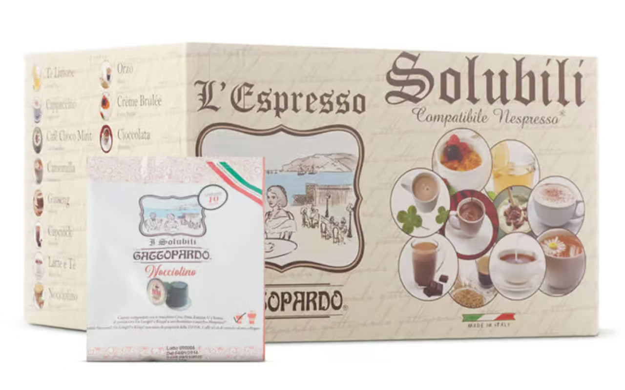 Toda Gattopardo – Nocciolino- Kapseln Nespresso Kompatibel