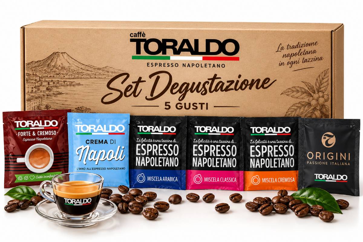 Caffè Toraldo – Kit dégustation – Dosettes E.S.E. 44 mm (60 pces)