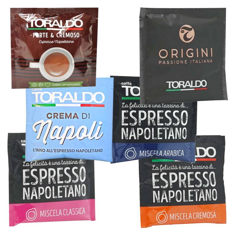 60 Caffé Toraldo - Degustationsset - E.S.E. Pads